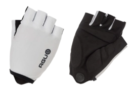 Fietshandschoen AGU Unisex Gel Gloves White