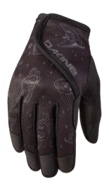 Fietshandschoen Dakine Kids Prodigy Black/White Comic Glove Kinderpasvorm