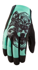 Fietshandschoen Dakine Men Covert Turquoise 2Face Glove Nauwsluitende pasvorm