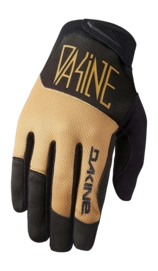 Fietshandschoen Dakine Men Syncline Gel Glove Black / Tan Nauwsluitend