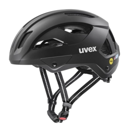 Fietshelm Uvex Unisex City Stride Mips 26 (Hiplok Ready) Black Matt