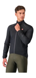 Fietsjack Castelli Men Emergency 3 Rain Light Black