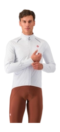Fietsjack Castelli Men Emergency 3 Rain White