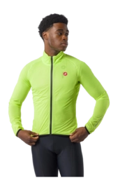 Fietsjack Castelli Men Squall Shell Electric Lime/Black