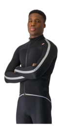 Fietsjack Castelli Men Ultra Rain Cape Black/Silver Reflex