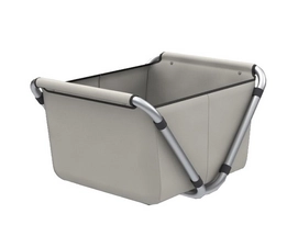 Fietsmand Yepp Cargo Flexx White Bl