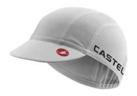 Fietspet Castelli Unisex A/C 3 White