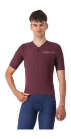 Fietsshirt Castelli Men Premio Evo Jersey Deep Bordeaux