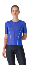 Fietsshirt Castelli Women Anima Flow Jersey Ultraviolet/Purple Mist