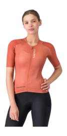 Fietsshirt Castelli Women Unlimited Pro 2 Jersey Paprika