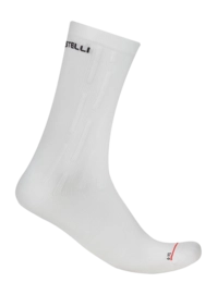 Fietssok Castelli Unisex Aero Race Pro 20 White