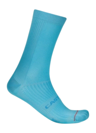 Fietssok Castelli Unisex Espresso 18 Neon Cobalt