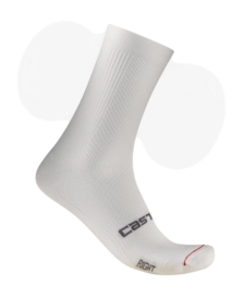 Fietssok Castelli Women Espresso 2 12 White
