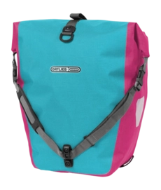 Fietstas Ortlieb Back Roller Cyber Ql2.1 20 L Cyber Blue Cyber Pink