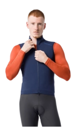 Fietsvest Castelli Men Espresso 2 Belgian Blue