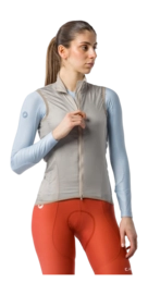 Fietsvest Castelli Women Aria 2 Clay
