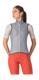 Fietsvest Castelli Women Aria 2 Silver Gray