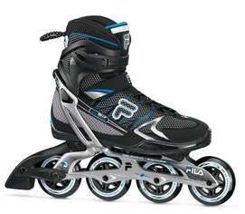 Inline-Skates Fila Plume 84 Black Blue Unisex
