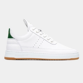 Baskets Filling Pieces Low Top Bianco Men Green-Taille 40
