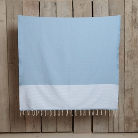 Fouta Stripes Aqua Blue Call it