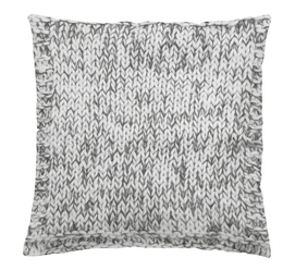 Sierkussen Marc O'Polo Fishermans Knit Ivory (50 x 50 cm)