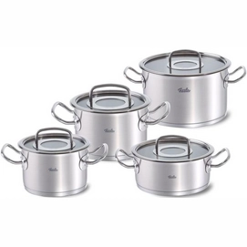 Pannenset Fissler Original Profi Collection Met Glasdeksels (4-Delig)