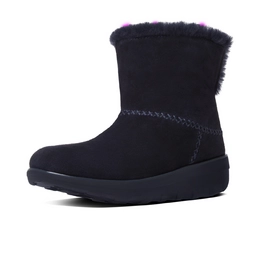FitFlop Supercush Mukloaff Shorty Suede Supernavy