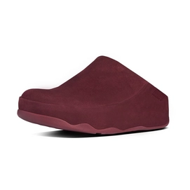 Hausschuhe Damen FitFlop Gogh Moc Hot Cherry