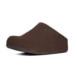 Clog Heren FitFlop Gogh Moc Suede Chocolate
