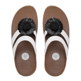 FitFlop Rosita Toe-Post PU Urban White
