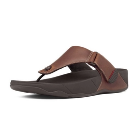 FitFlop Trakk II Leather Chocolate