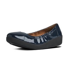 FF2 by FitFlop F-Pop Patent Supernavy