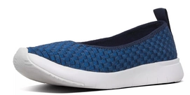 FitFlop Stripknit™ Ballerina Midnight Navy