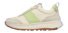 Baskets FitFlop Women F-Mode Flow Baskets Nylon & Suede Mix Lime Mix