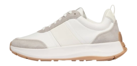 FitFlop Women F-Mode Flow Suede Mix Flatform Sneakers Urban White