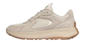 Sneakers FitFlop Women F-Mode Flow Suede/ Mesh/ Leather Flatform Sneakers Stone Beige/Paris Beige