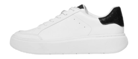 FitFlop Women RTG Sequin-Backtab Leather Sneakers Urban White/Black