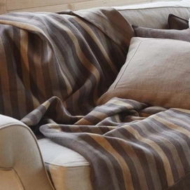 Plaid Libeco Flagstaff Cafénoir Linnen