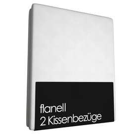 Kissenbezüge Cinderella Weiß Flanell (2 Stück)