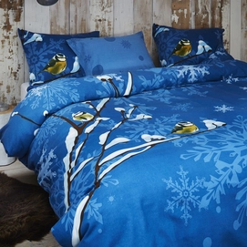 Dekbedovertrek Vanezza Fledger Blauw Flanel