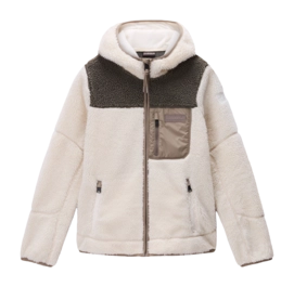 Fleece Hoodie Napapijri Women Yupik OG H Beige Dimity