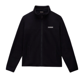 Fleece Napapijri Men T-Dergana Full Zip Black Beauty