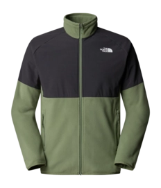 Fleecejas The North Face Men Glacier Heavyweight Full Zip Bark Mist/Asphalt Grey