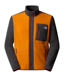 Fleecejas The North Face Men Yumiori Full Zip Agate Orange/Asphalt Grey