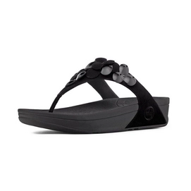 Tongs Femmes FitFlop Fleur™ Noir