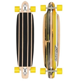 Longboard Osprey 39'' Flint Black Yellow Twin