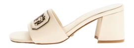 Sandaletten Guess Gals Damen Cream / Gold