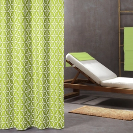 Duschvorhang Sealskin Floreale Lime