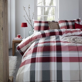 Parure de Lit Beddinghouse Florencio Flanelle Rouge