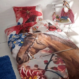Dekbedovertrek DayDream Flower Horse Katoen